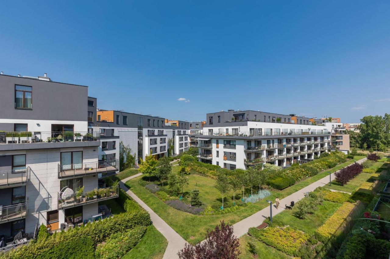 Sarmacka Apartment With Balcony Warsaw Wilanow By Noclegi Renters Varsóvia Exterior foto