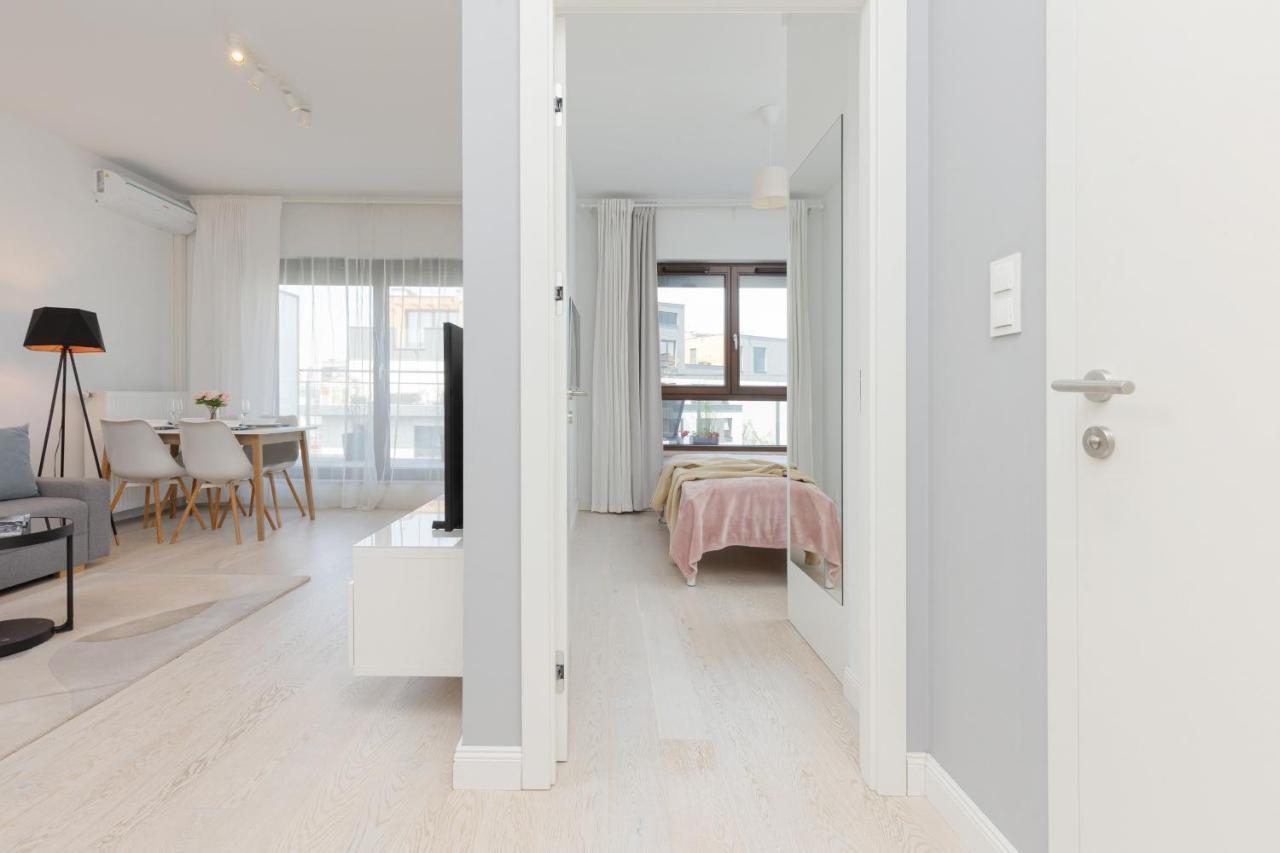 Sarmacka Apartment With Balcony Warsaw Wilanow By Noclegi Renters Varsóvia Exterior foto
